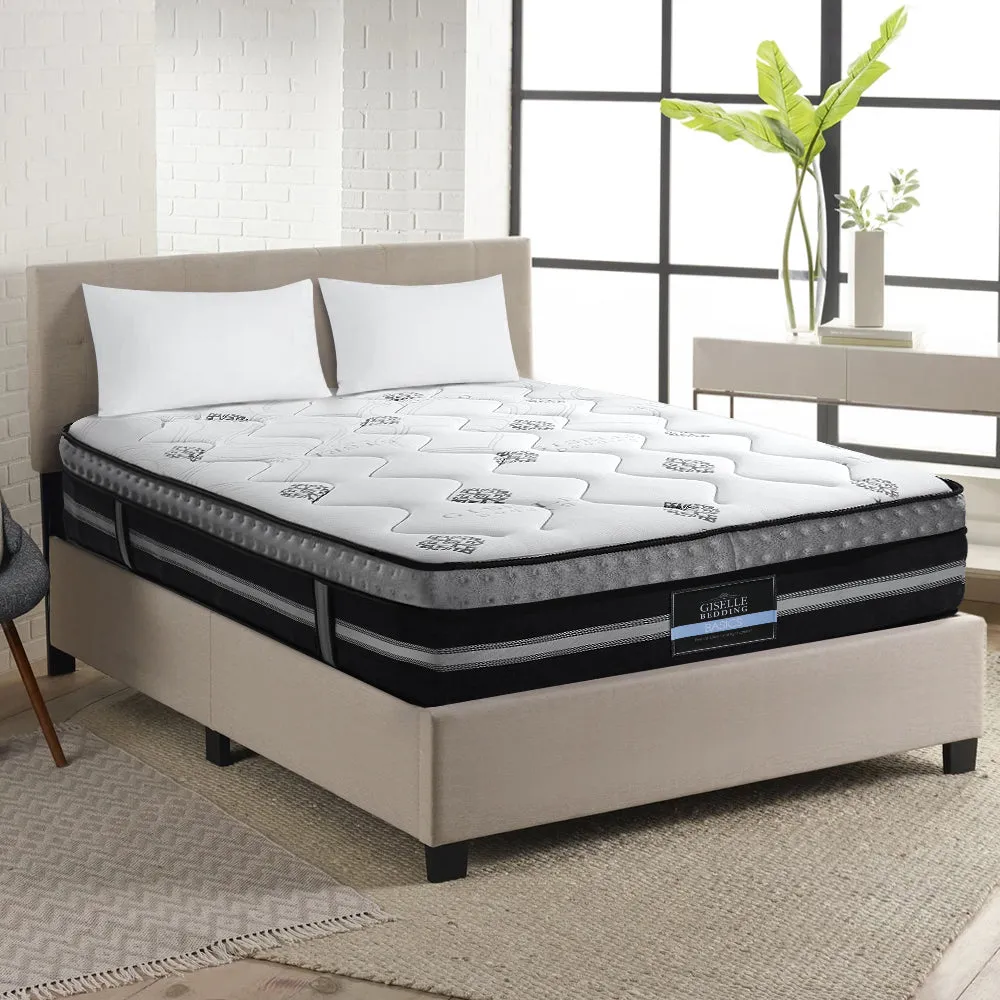 35cm Gel Memory Foam Mattress, 7-Zone Support, Queen - Giselle Bedding