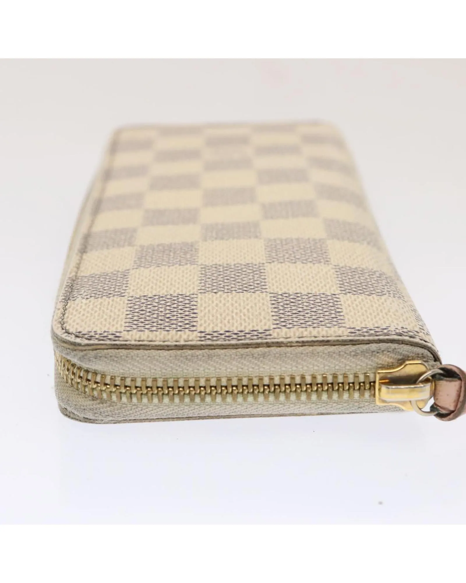 Authentic Damier Azur Long Wallet with Multiple Compartments