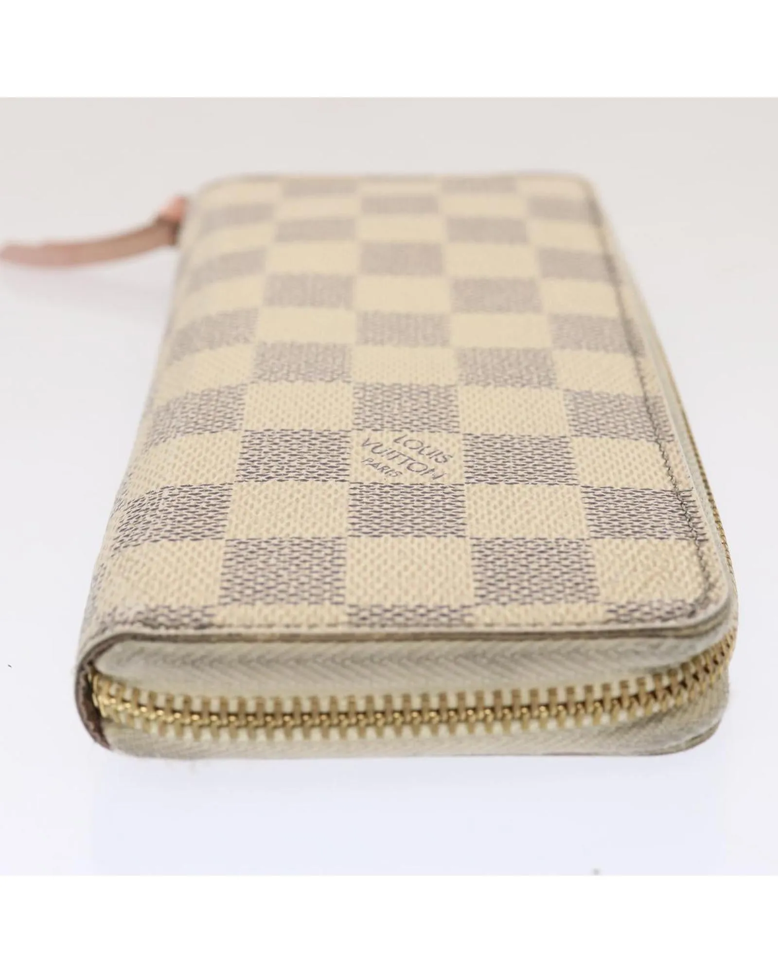 Authentic Damier Azur Long Wallet with Multiple Compartments