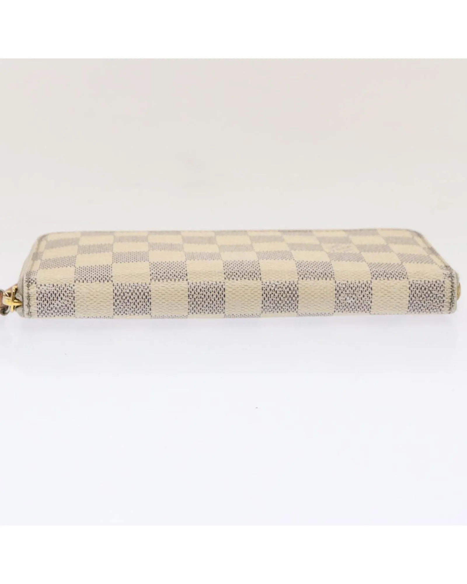 Authentic Damier Azur Long Wallet with Multiple Compartments