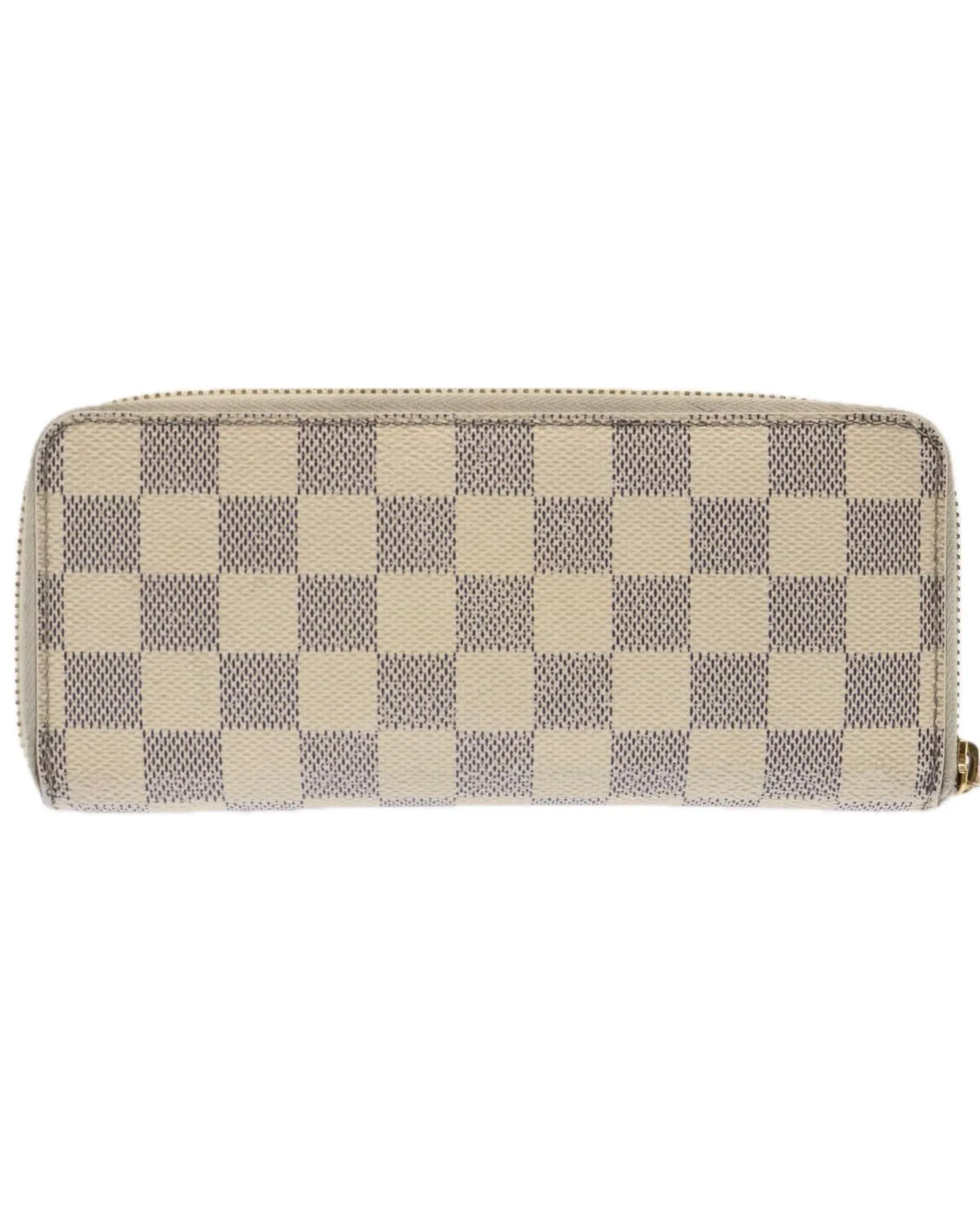 Authentic Damier Azur Long Wallet with Multiple Compartments