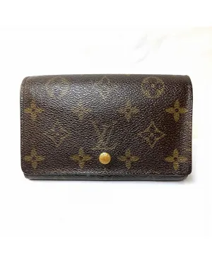 Authentic Louis Vuitton Monogram Short Wallet in Good Condition