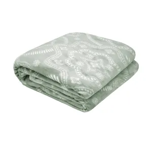 Beth Ultraplush Blanket Range Eucalyptus