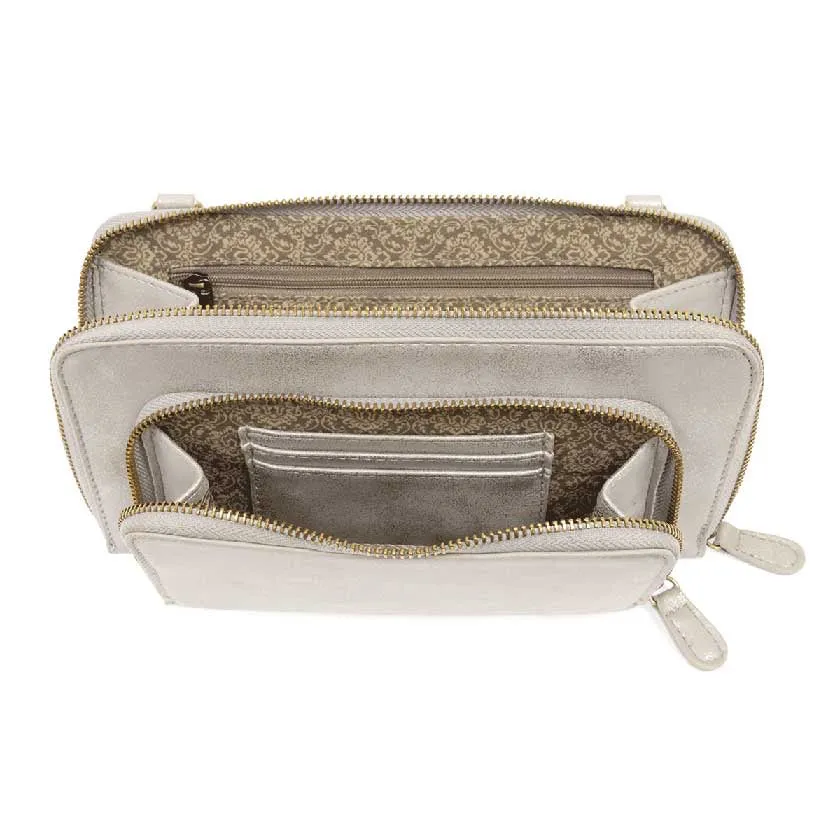 Clutch Handbag - Silver