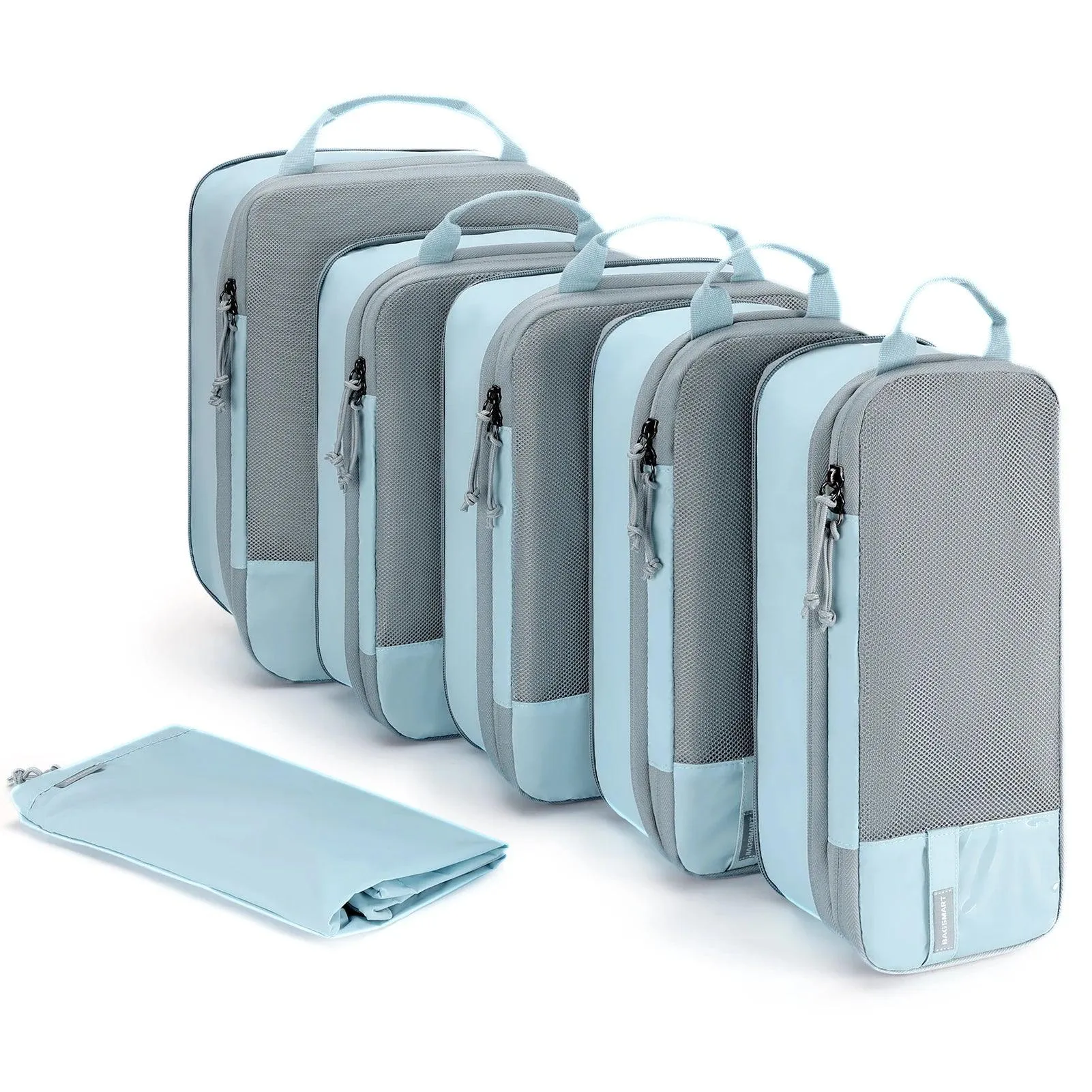 Compression Packing Cubes for Travel Durable Luggage Organizer