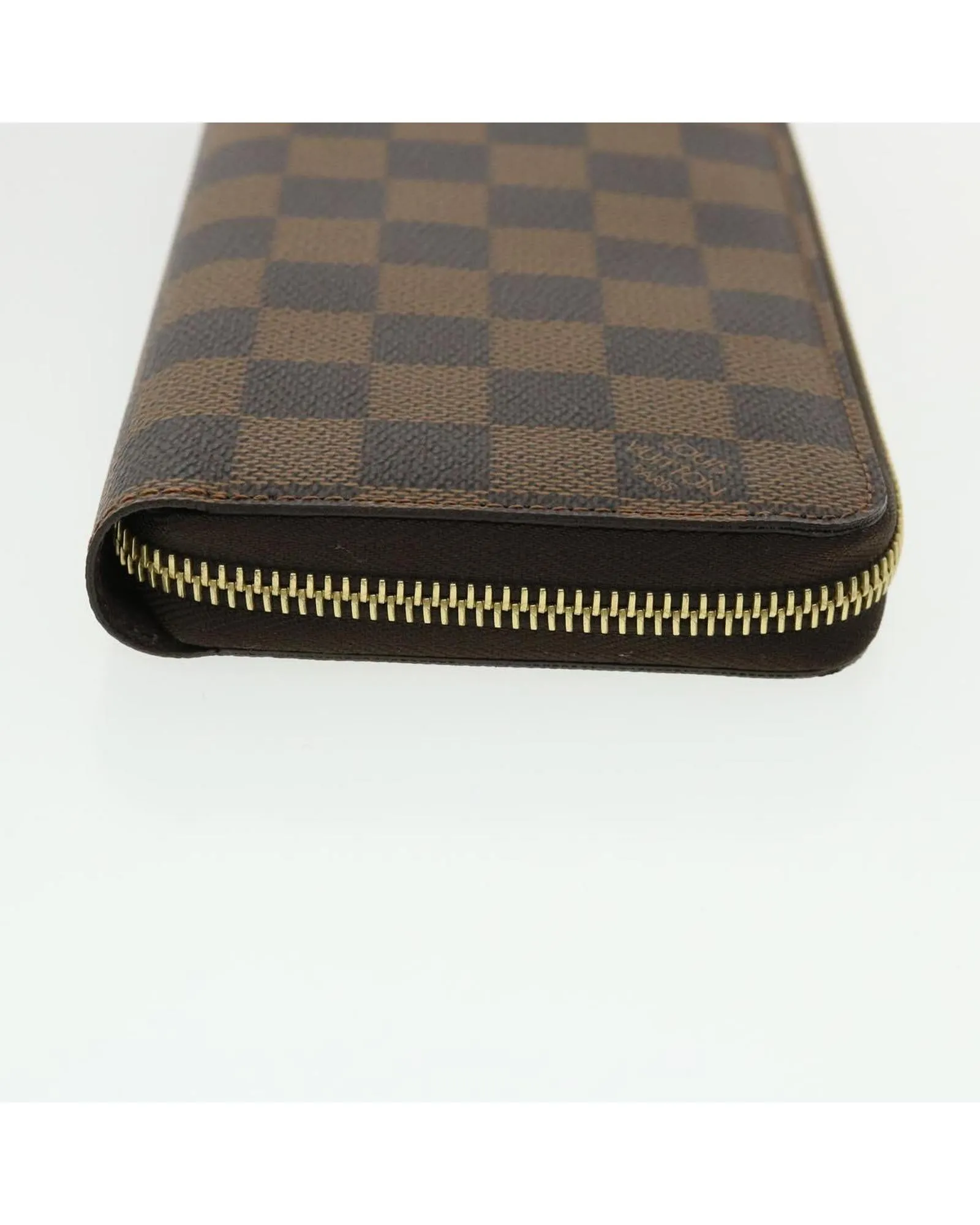 Damier Ebene Zippy Wallet Long Wallet