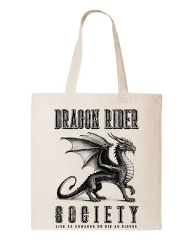 Dragon Rider Society  - Tote / Natural