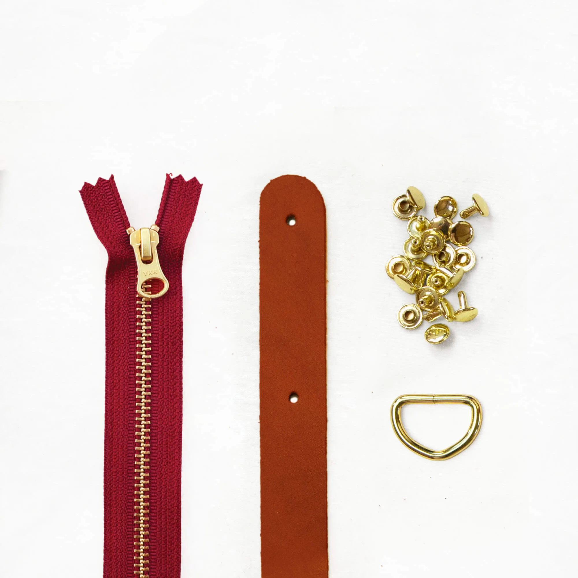 Fremont - Chestnut Leather   Hardware Kit