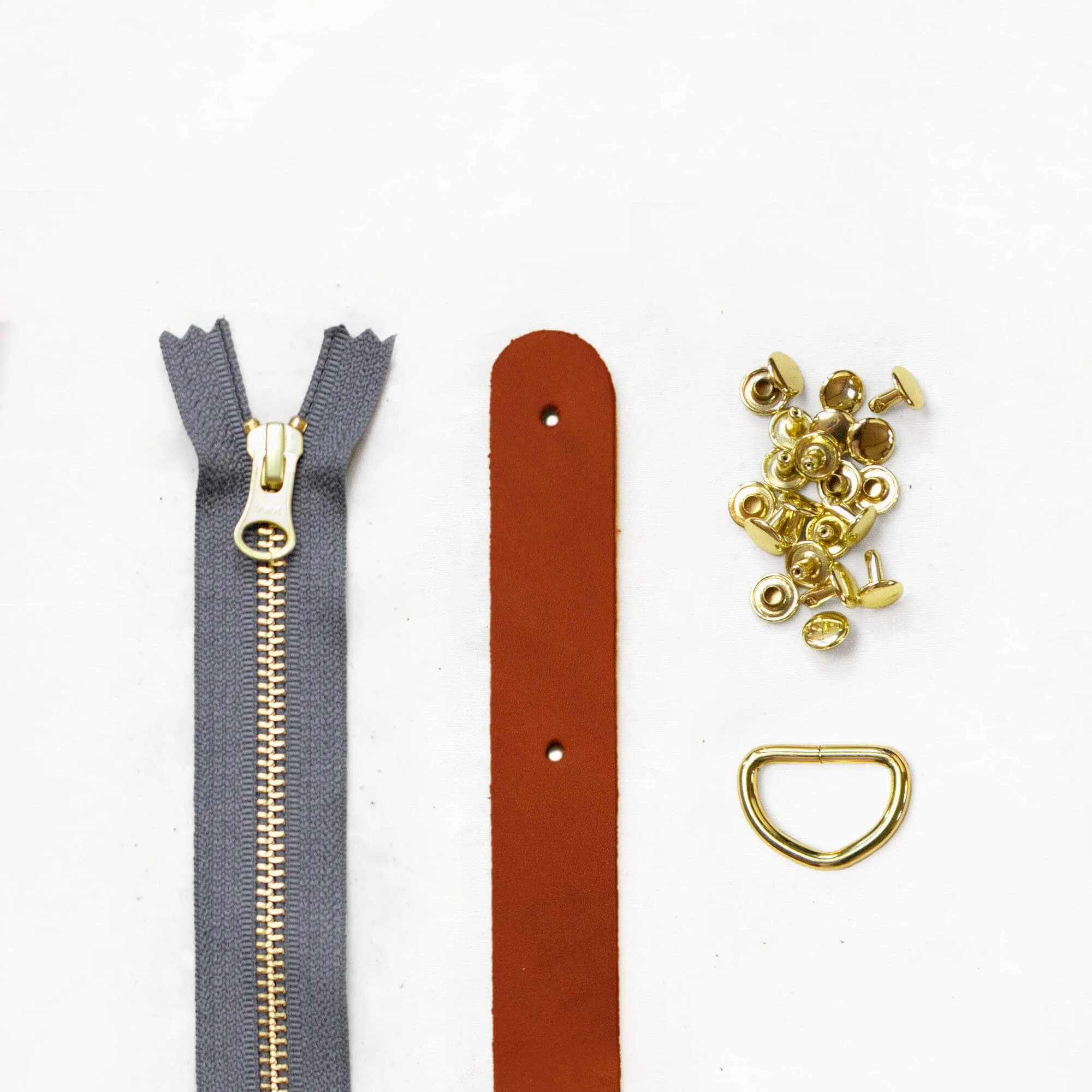 Fremont - Chestnut Leather   Hardware Kit