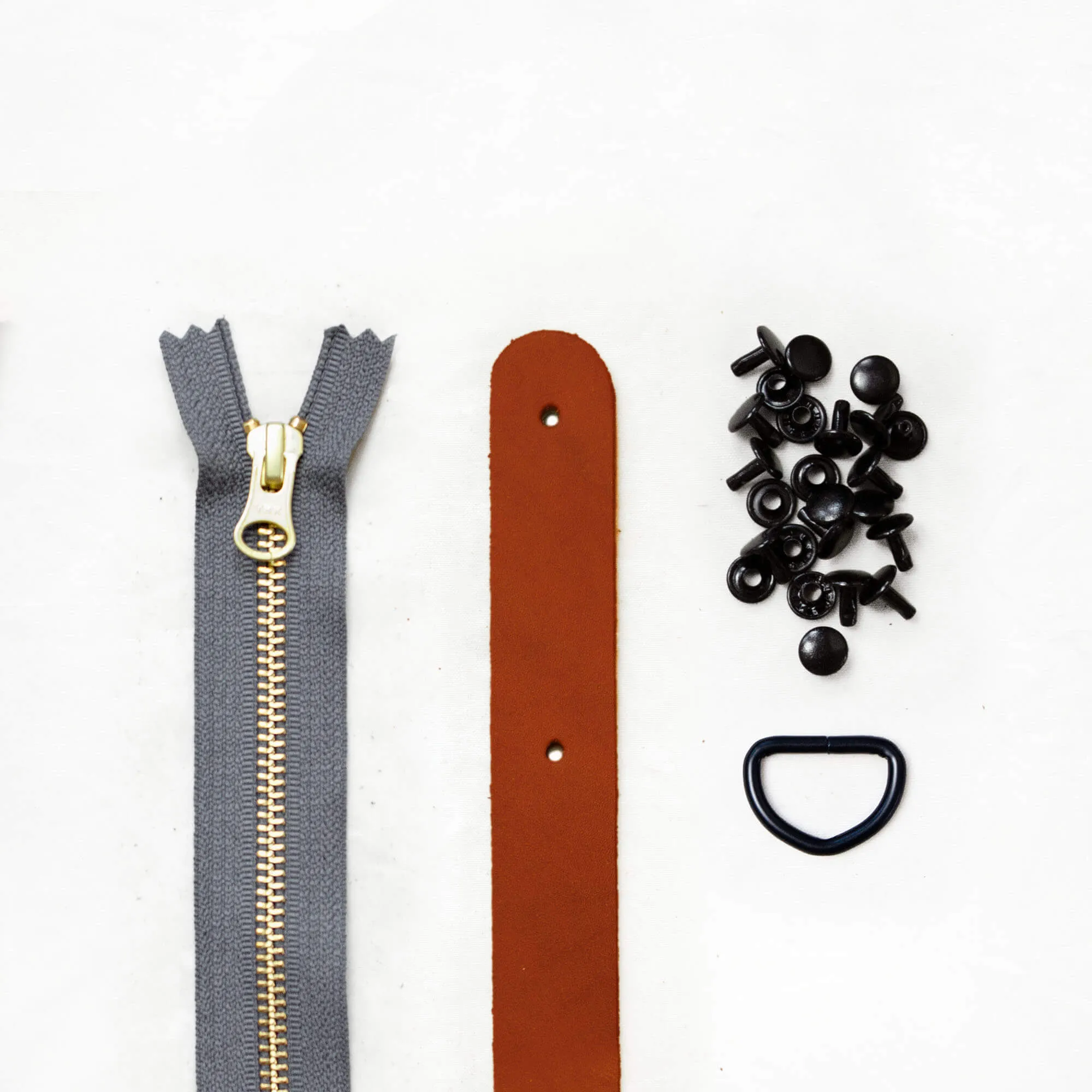 Fremont - Chestnut Leather   Hardware Kit