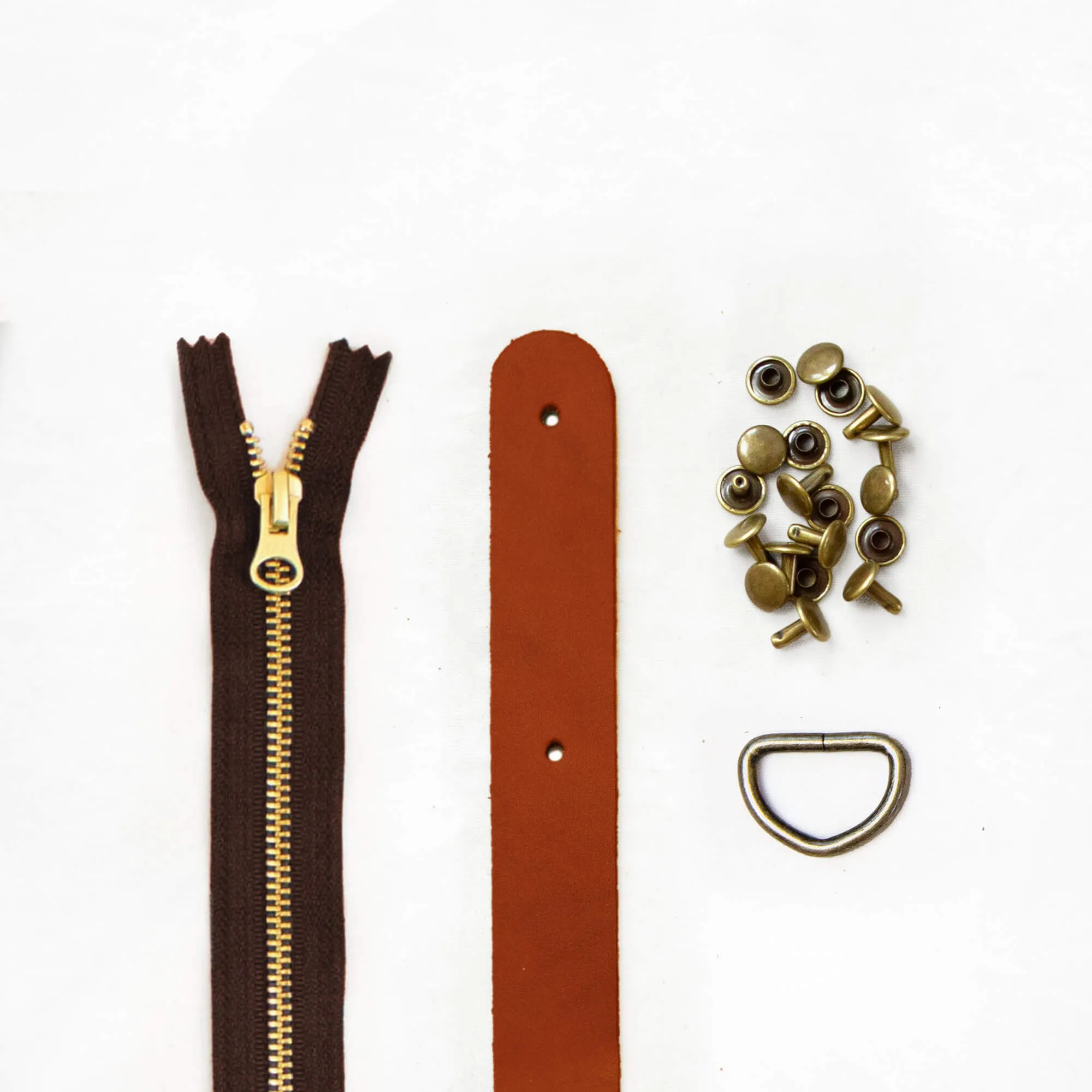 Fremont - Chestnut Leather   Hardware Kit