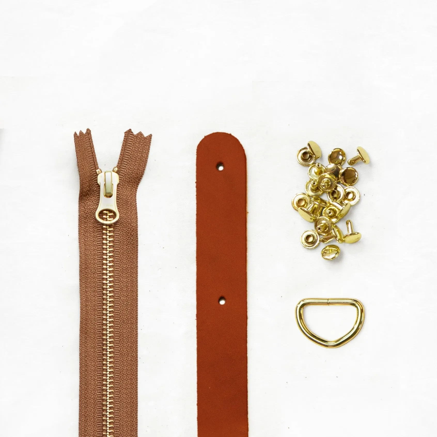 Fremont - Chestnut Leather   Hardware Kit