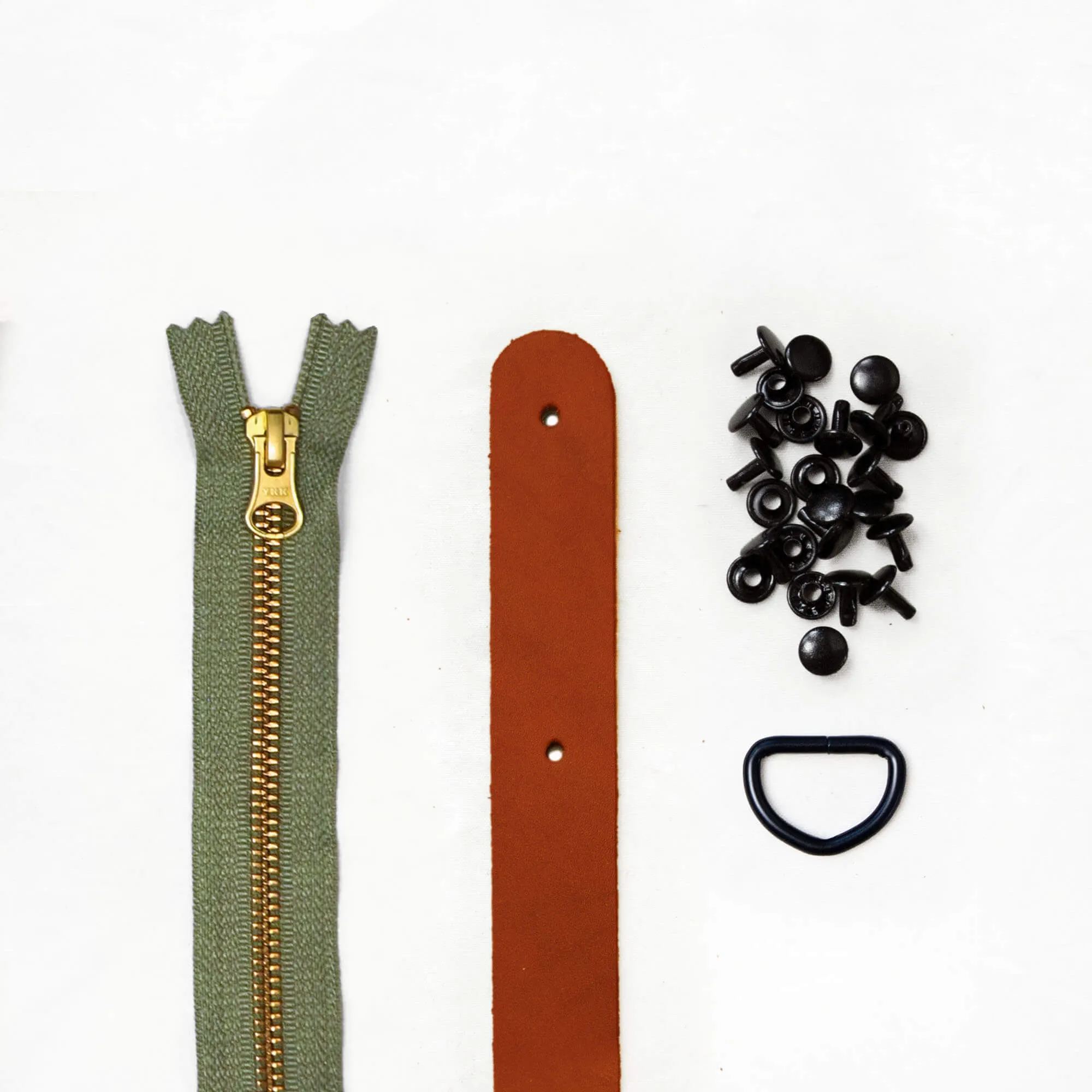 Fremont - Chestnut Leather   Hardware Kit