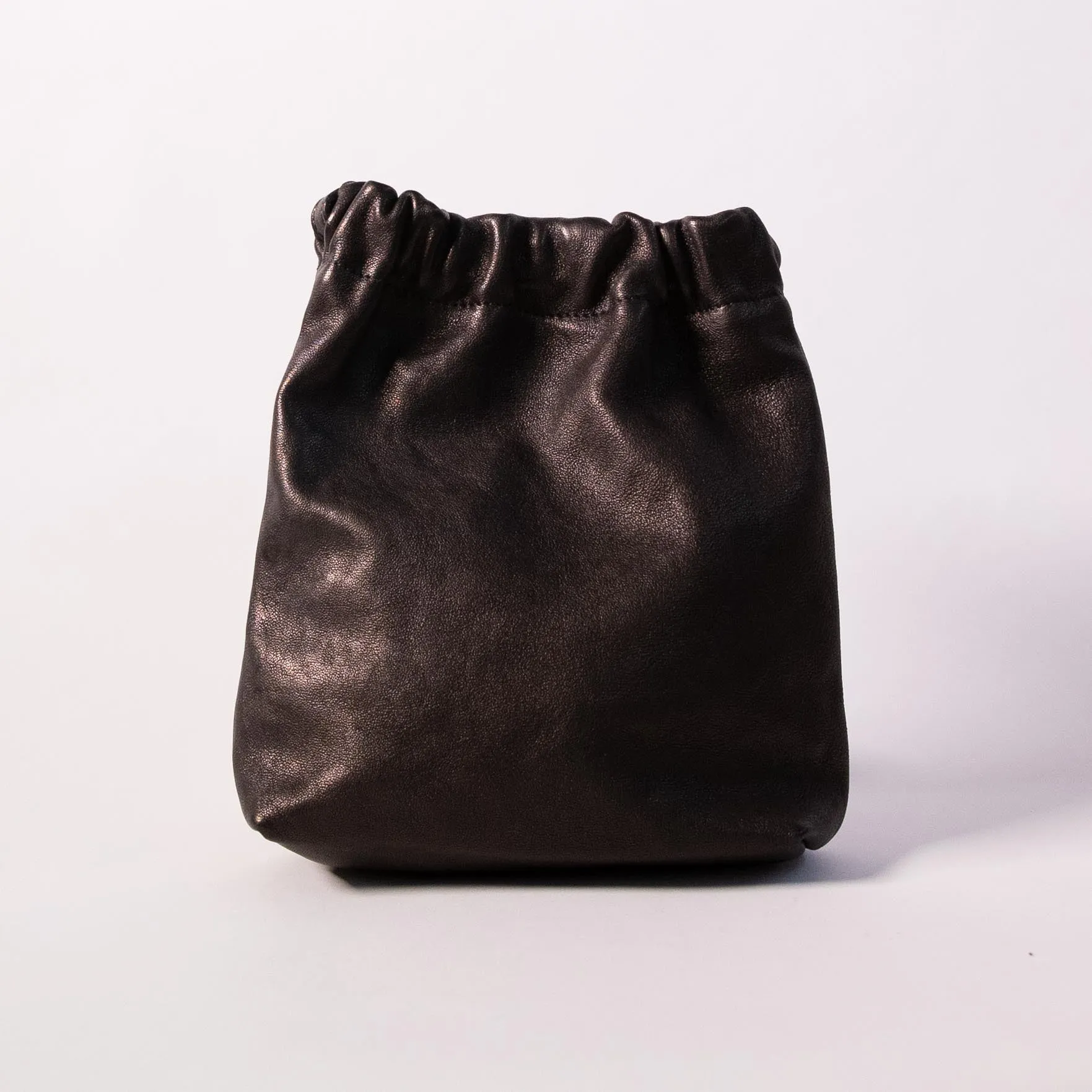 Harpers Emporium Gathered Bag in Black