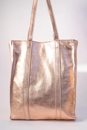 Harpers Emporium Never Full Tote in Rose Gold