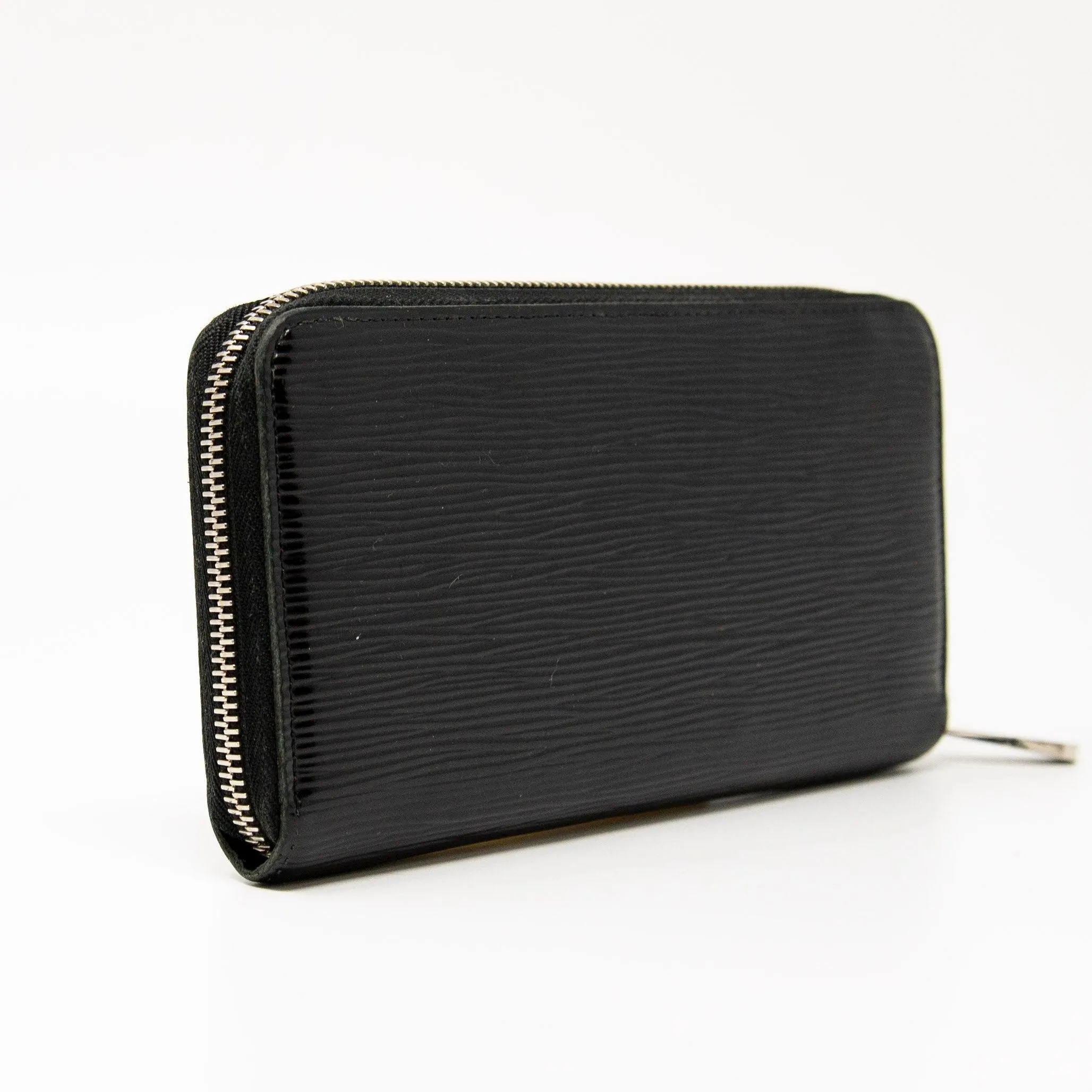 Louis Vuitton Black Epi Zippy Wallet