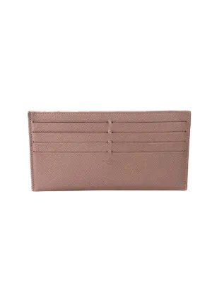 Louis Vuitton light pink leather Felicie card/bill insert