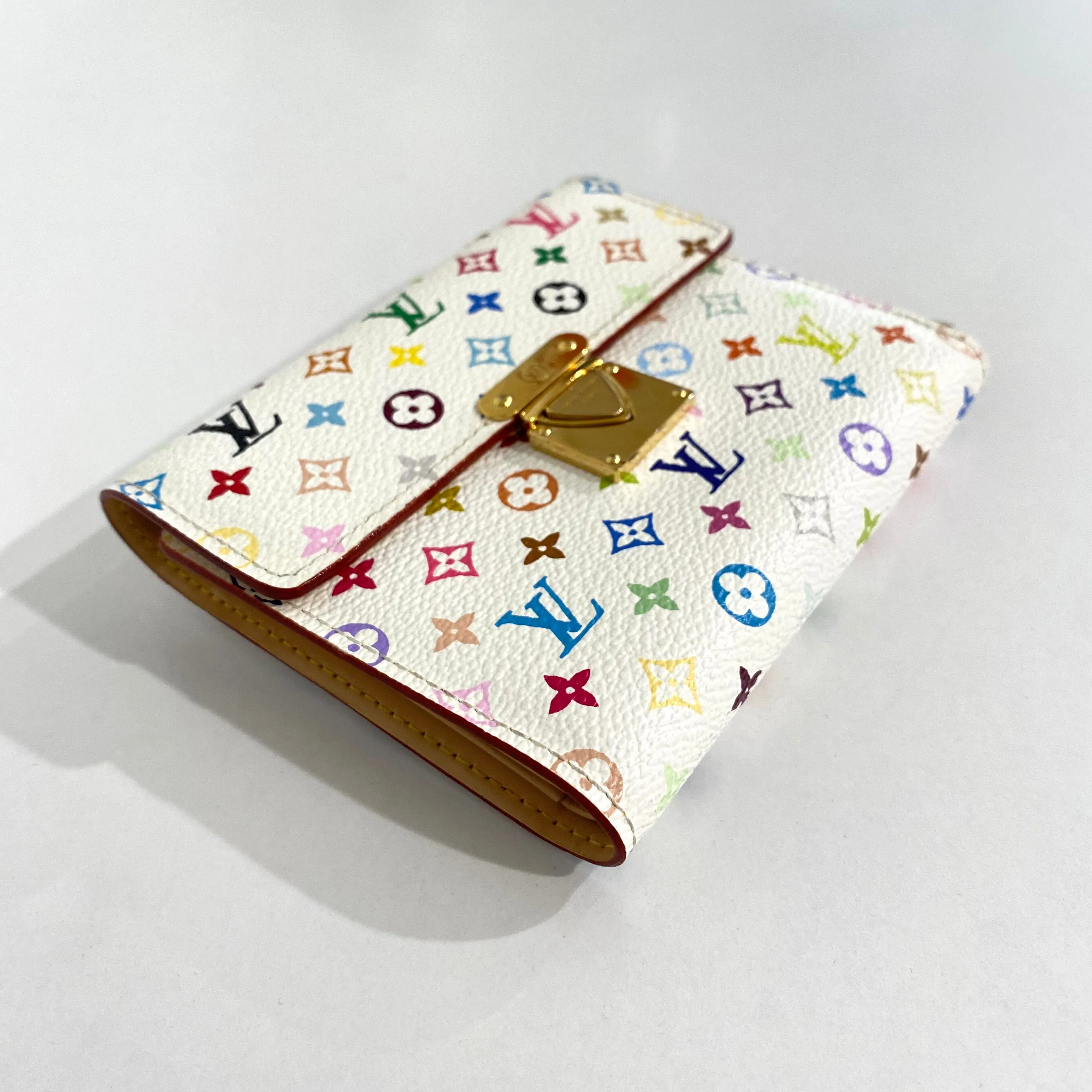 Louis Vuitton Murakami White Multicolore Wallet