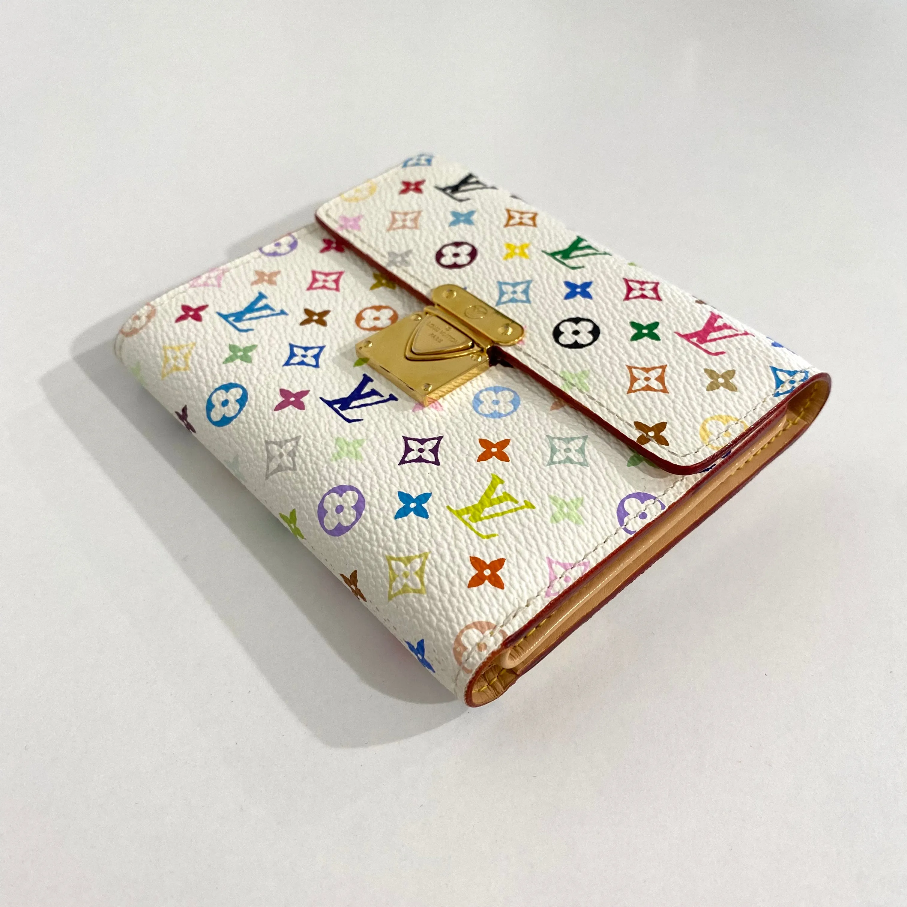 Louis Vuitton Murakami White Multicolore Wallet