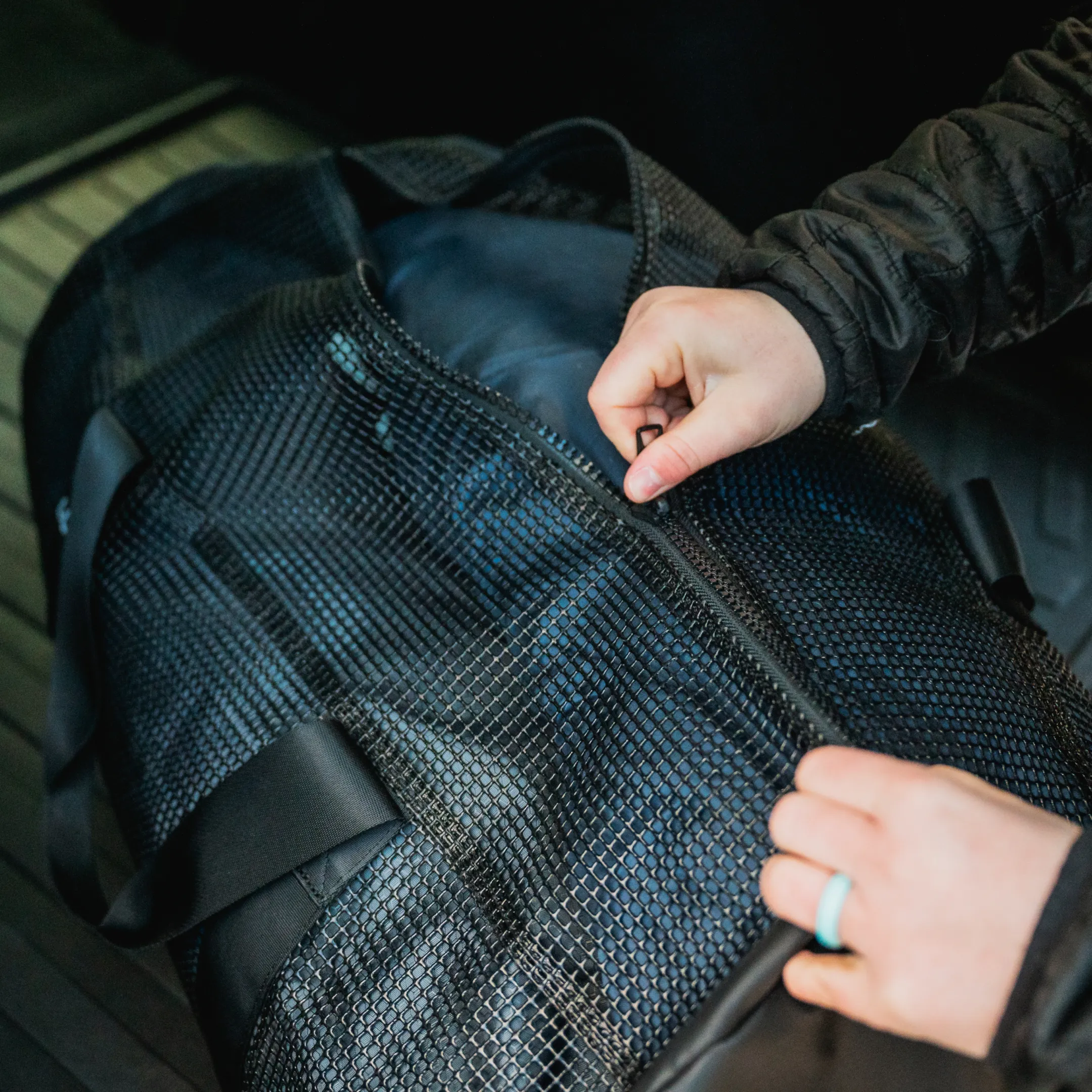 Mesh Gear Duffel