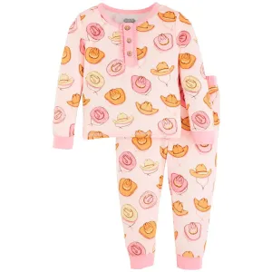 Mud Pie Cowgirl Pajama Set