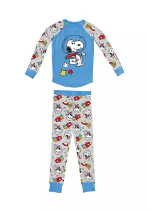 Munki Munki Peanuts Snoopy Blue Astronaut