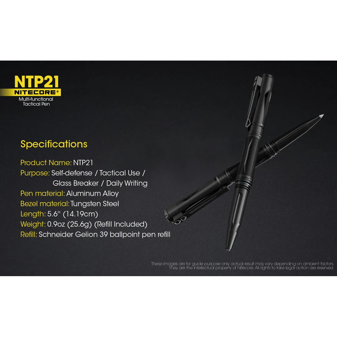 NITECORE NTP21 Multi-functional Premium Tactical Pen