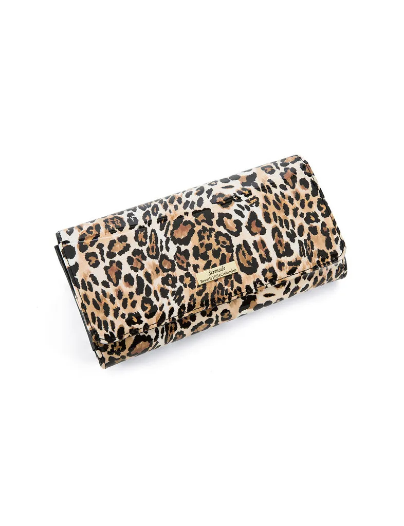 Serenade - WSN8801 Wild Cat Large Wallet - Leopard