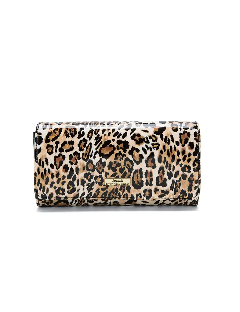 Serenade - WSN8801 Wild Cat Large Wallet - Leopard