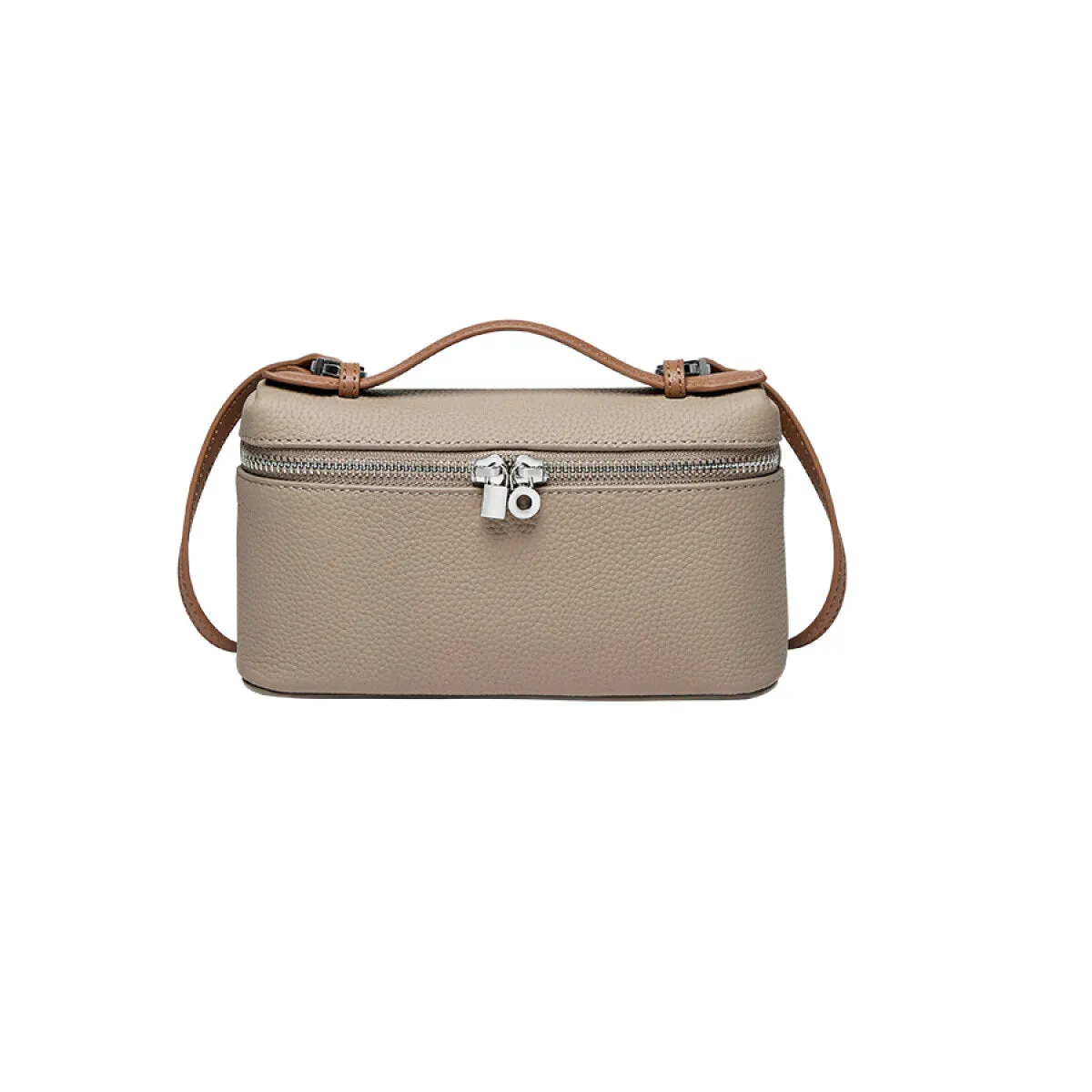 Shanghai Mini Leather Zipped Crossbody Bag