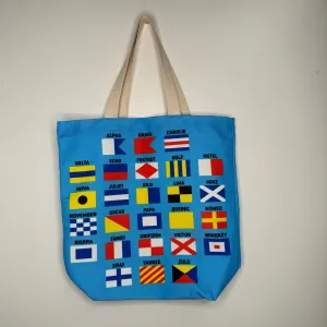 Signal Flags Tote Bag