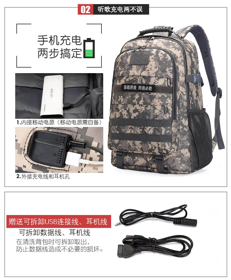 Sport Durable Swagger Bag with Nylon Material Backpack