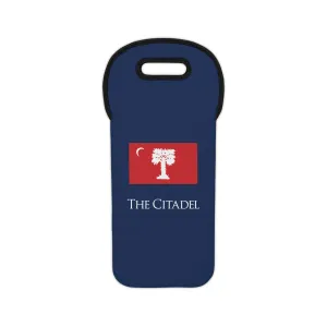 The Citadel, Big Red, Wine Bottle Tote Bag