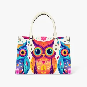 Women's Tote Bag - Long Strap - Owls